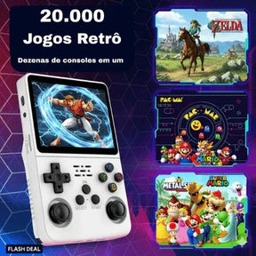 Game Portatíl R36s (O único que não trava): ESTOQUE NACIONAL ENVIO IMEDIATO