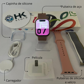 LANÇAMENTO 2026: Smartwatch S11 Pró (envia áudio e mensagens de Whatsapp)