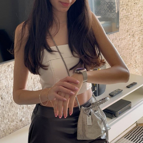 Smartwatch feminino Luxury + 3 Pulseiras de Brinde