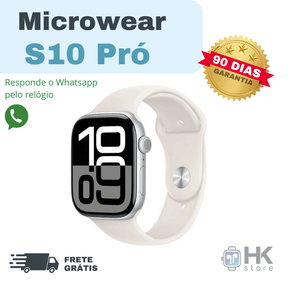 Smartwatch S10 Pró (4Gb de memória) + Frete grátis + Brindes