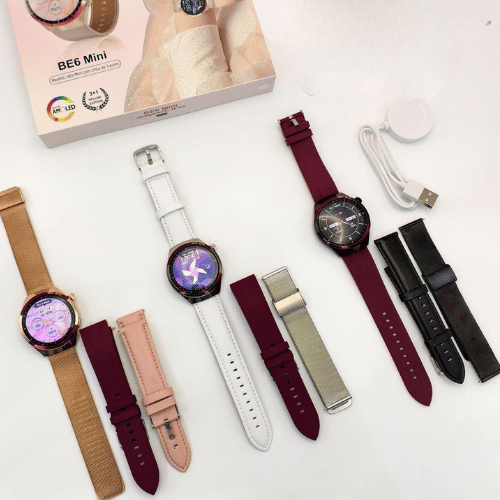 Smartwatch feminino Luxury + 3 Pulseiras de Brinde