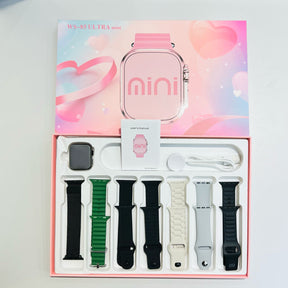 Watch Ultra Mini com 7 Pulseiras (frete Grátis)